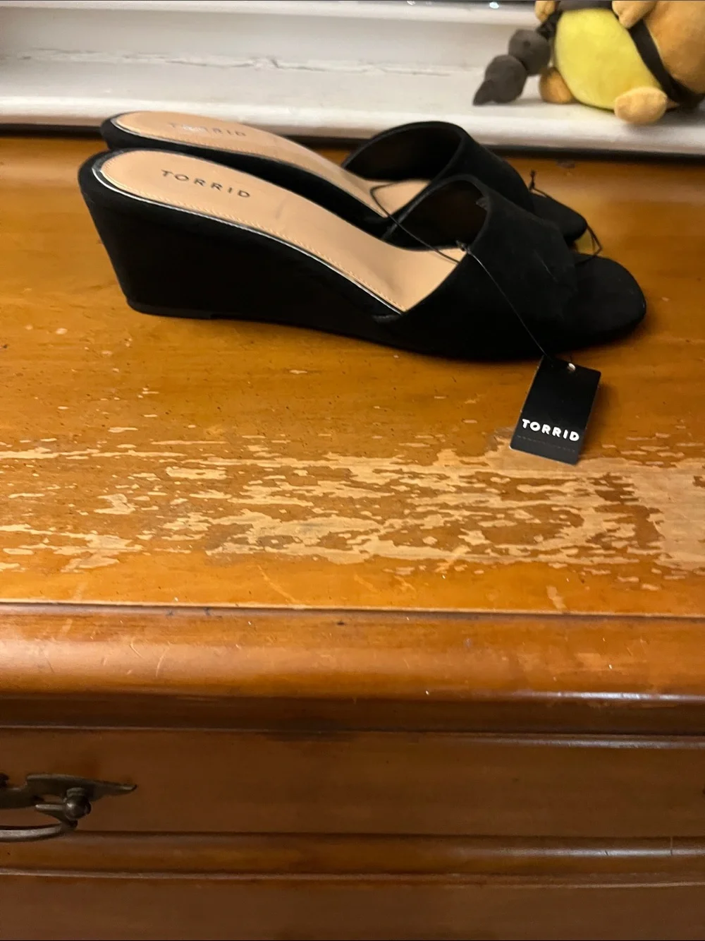 torrid black suede